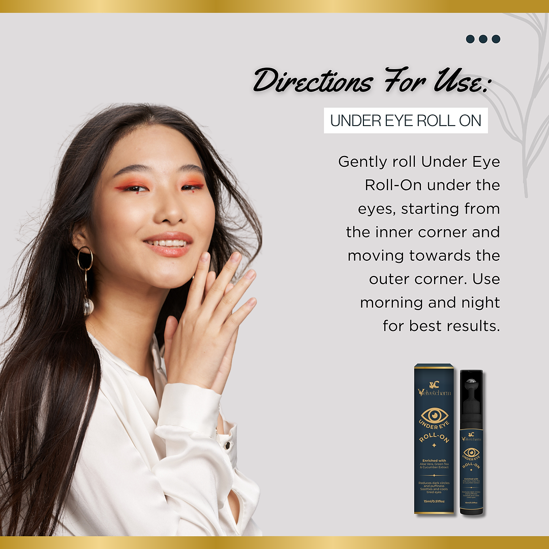 VelvetCharm EyeRestore Under Eye Roll-On