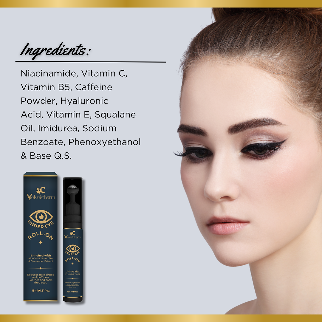 VelvetCharm EyeRestore Under Eye Roll-On