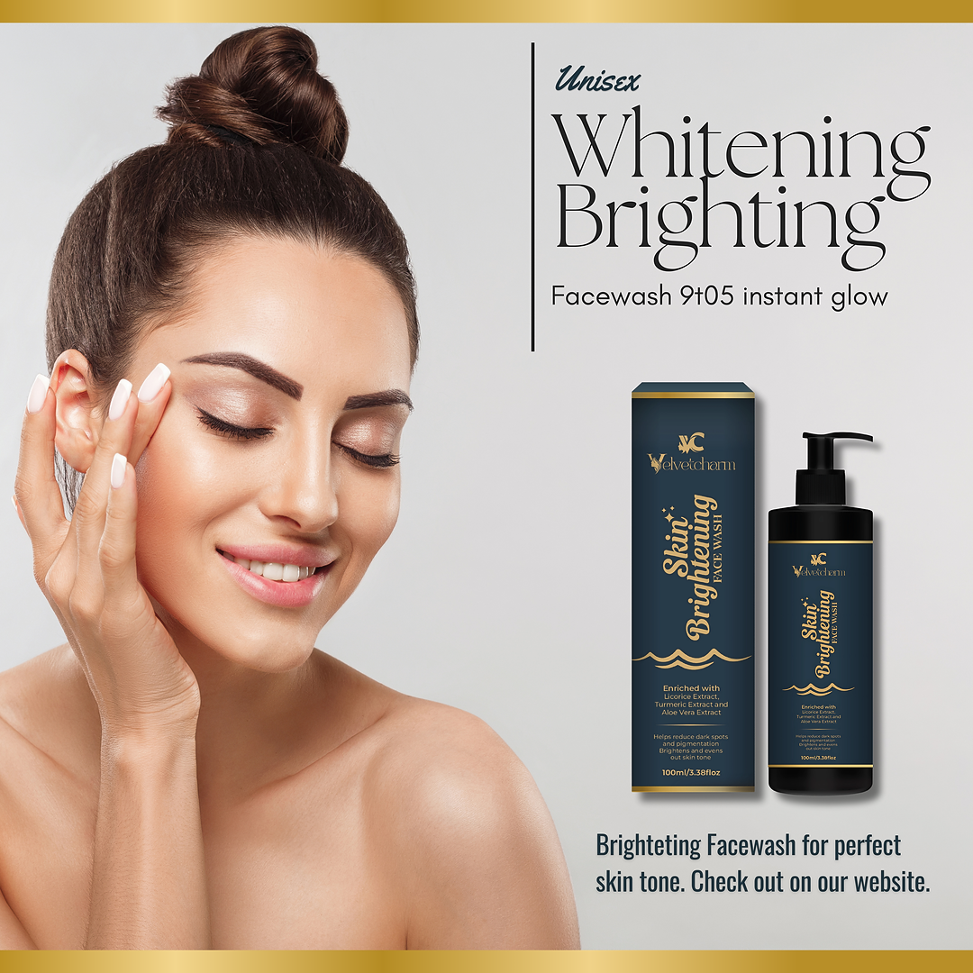 VelvetCharm Skin Brightening Radiance Face Wash
