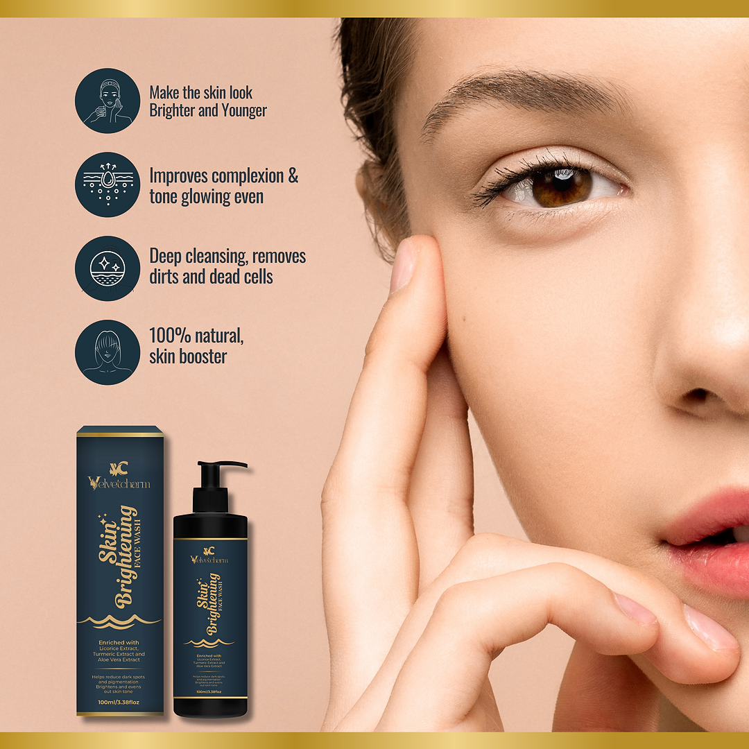 VelvetCharm Skin Brightening Radiance Face Wash