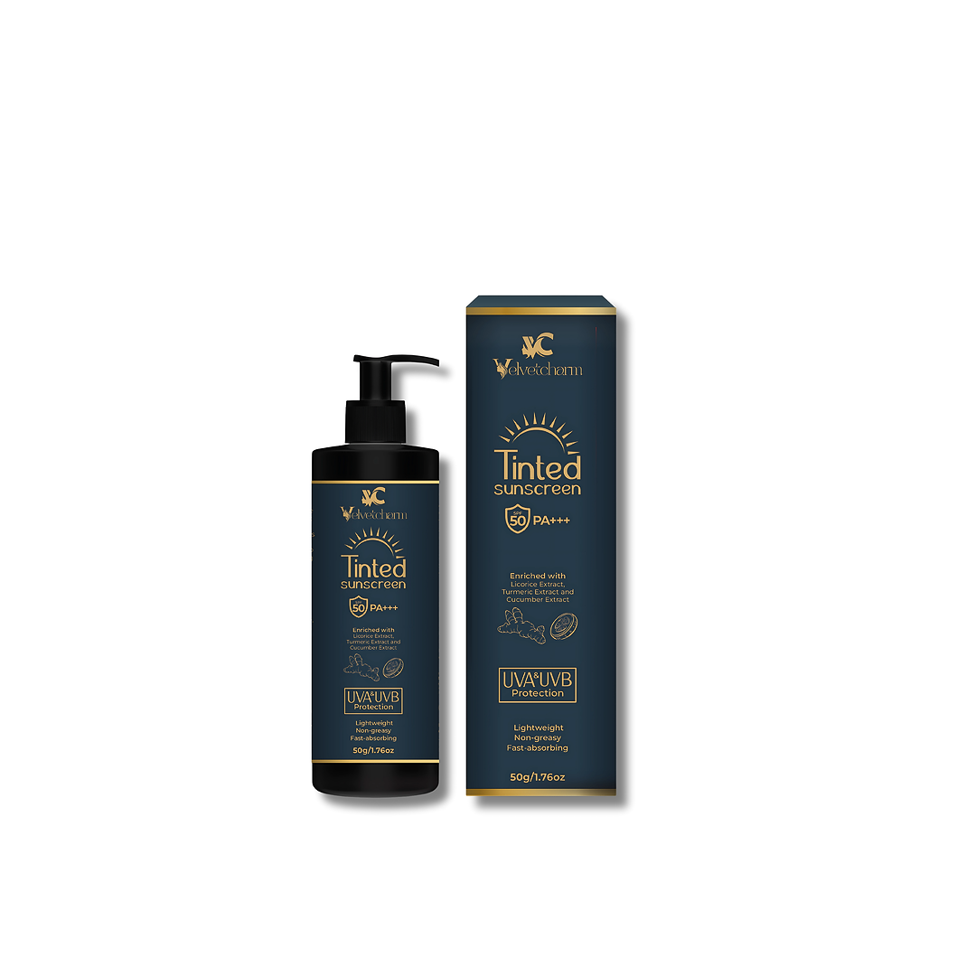 VelvetCharm GlowTint Tinted Sunscreen SPF 50