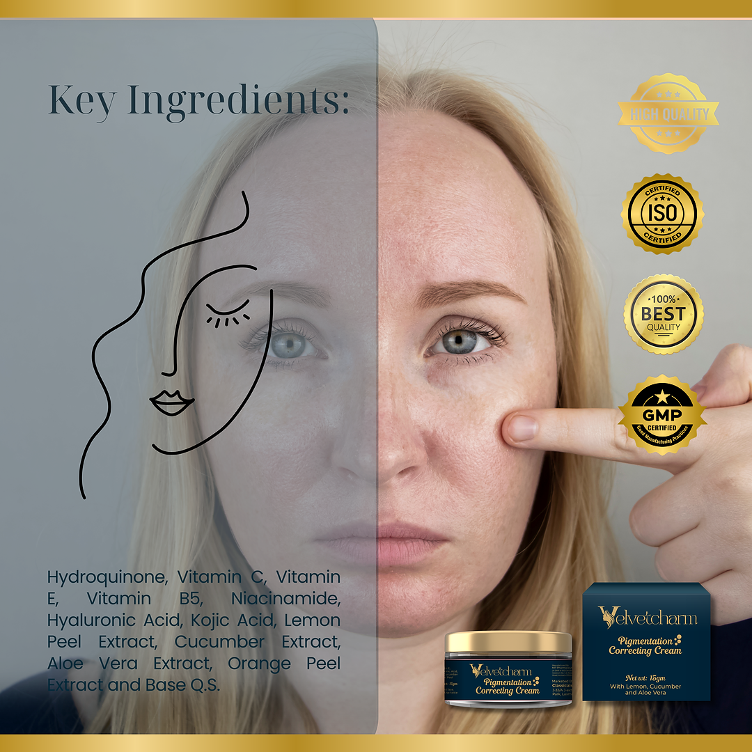 VelvetCharm SpotFade Pigmentation Correcting Cream