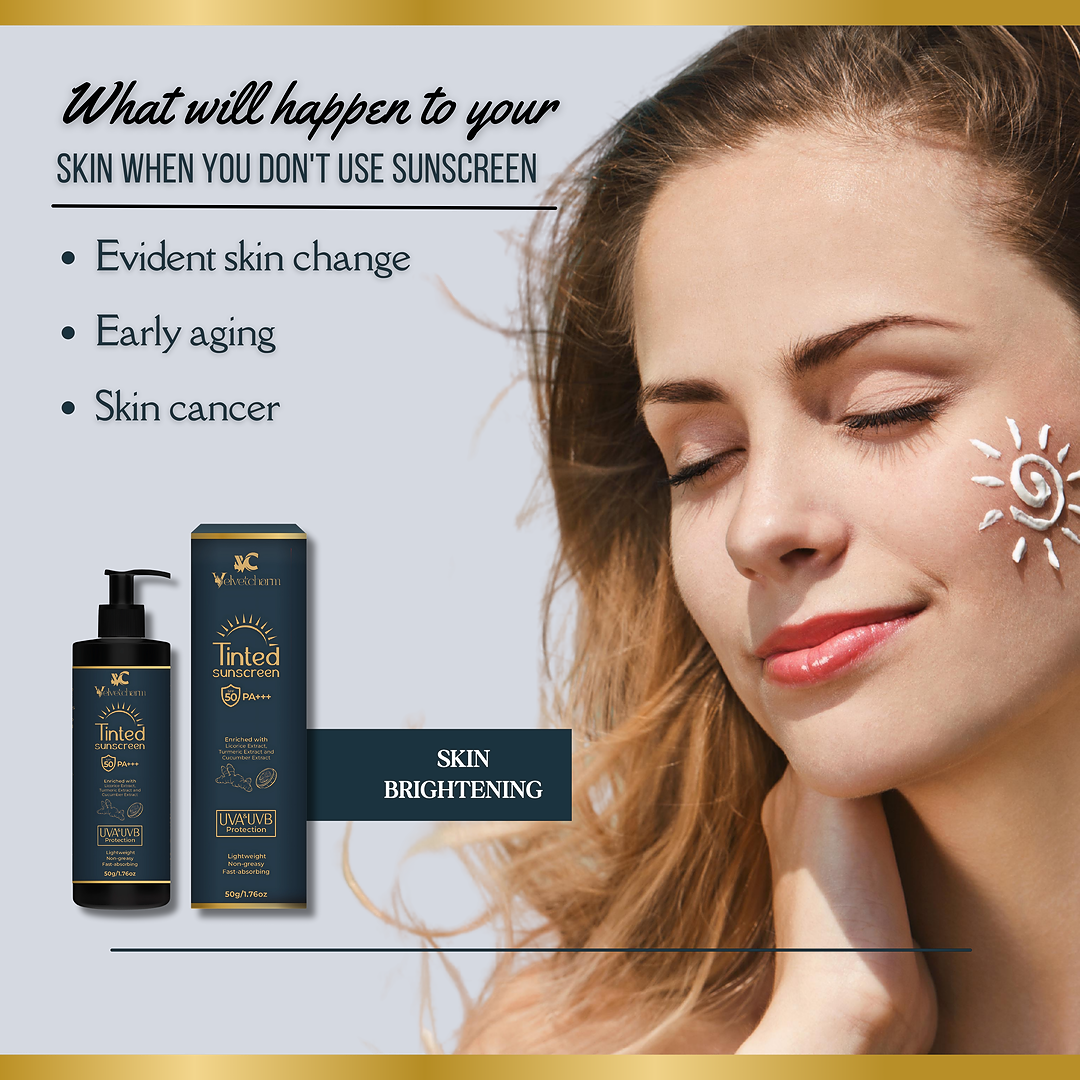 VelvetCharm GlowTint Tinted Sunscreen SPF 50